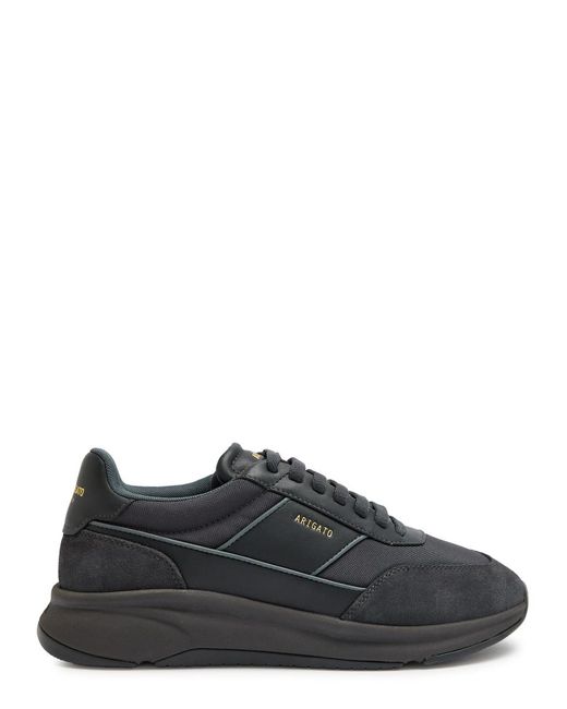 Axel Arigato Black Genesis Neo Runner Panelled Nylon Sneakers