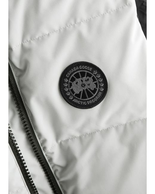 Canada Goose Gray Grandview Quilted Shell Gilet