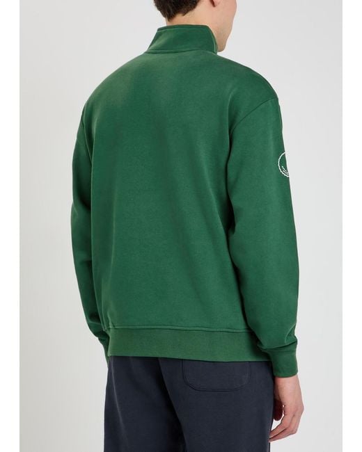 Malbon Green Ridge Logo Hooded Stretch-Shell Anorak Jacket for men