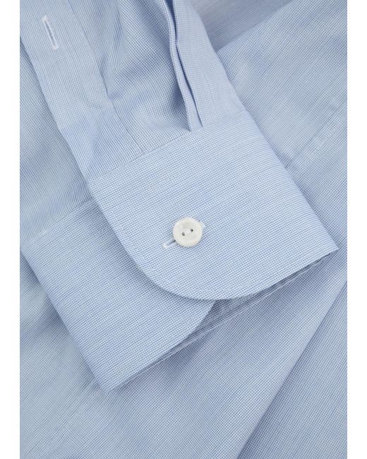 Eton of Sweden Blue Oxford Cotton Shirt for men