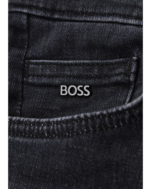 Boss Blue Delaware Slim-Leg Jeans for men