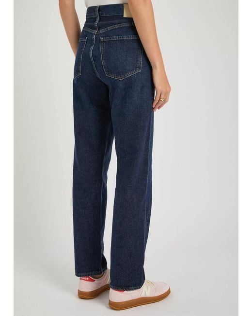 Citizens of Humanity Blue Blaine Straight-Leg Jeans
