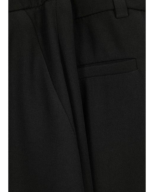 Alexander McQueen Black Slim Bootcut Trousers