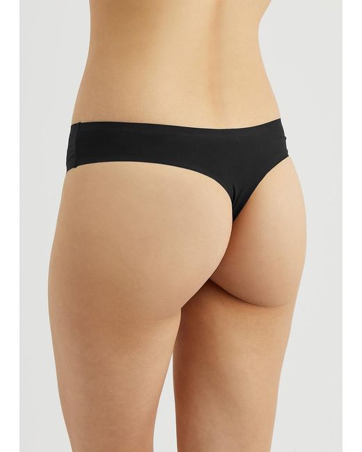 LoveStories Black T Lou Seamless Thong
