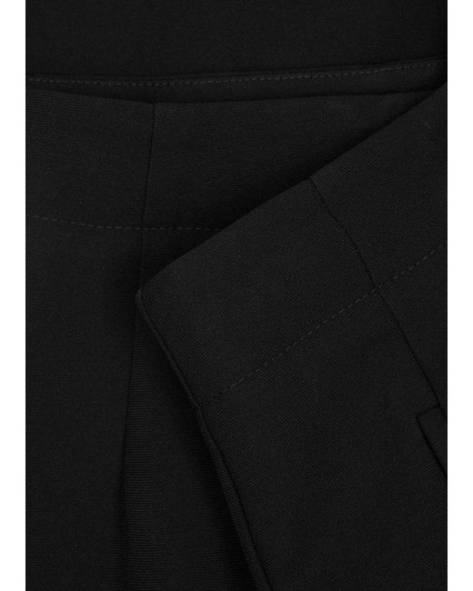 Roland Mouret Black Flared Trousers