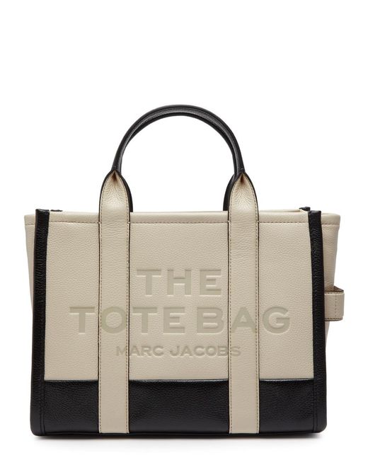 Marc Jacobs Multicolor The Tote Medium Panelled Leather Tote