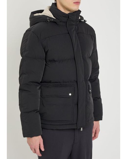 Raith Black Evertto Padded Shell Jacket for men