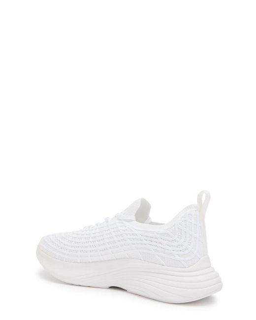 Athletic Propulsion Labs White Techloom Zipline Knit Sneakers for men