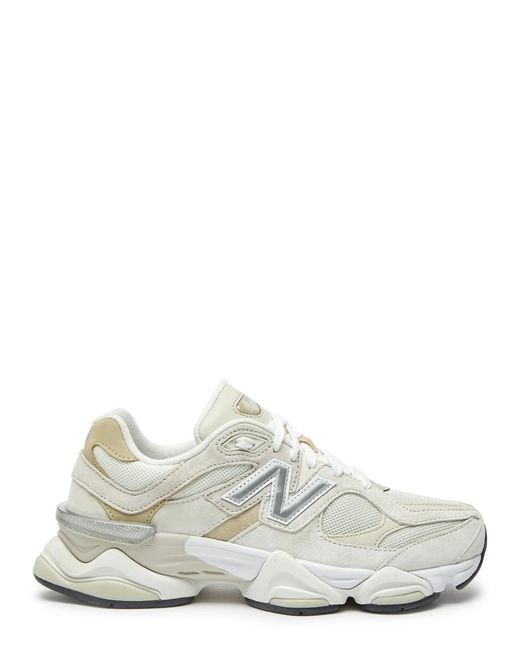 New Balance White 9060 Low-top Sneakers