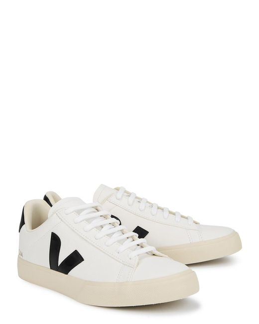 Veja Campo White Leather Sneakers for men