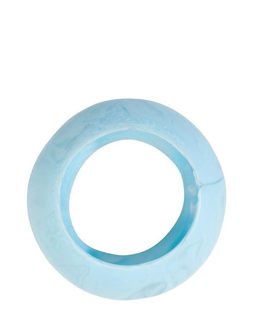 Dinosaur Designs Blue Boulder Bangle