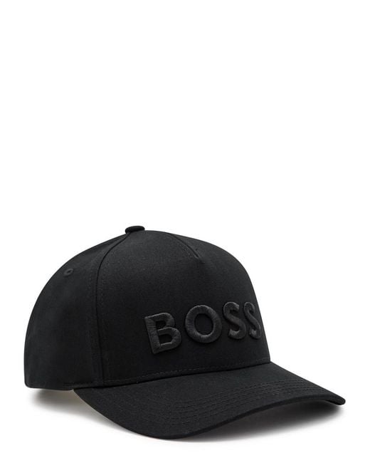 Boss Black Seth Logo-Embroidered Twill Cap for men