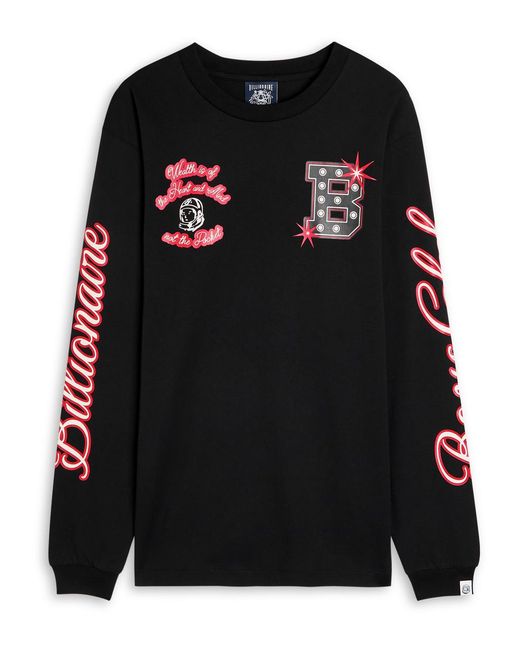BBCICECREAM Black Graphic-Printed Cotton Top for men