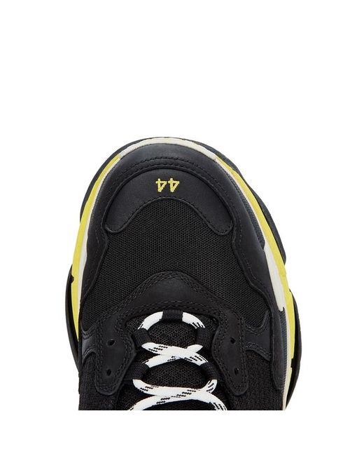 Jual BALENCIAGA TRIPLE S GREEN YELLOW Beige vbjj