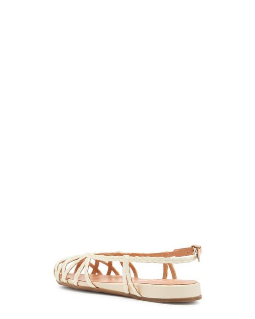 Ancient Greek Sandals White Kardia Raffia Sandals