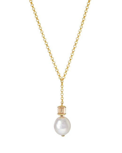 V By Laura Vann Metallic Bella 18kt Vermeil Necklace