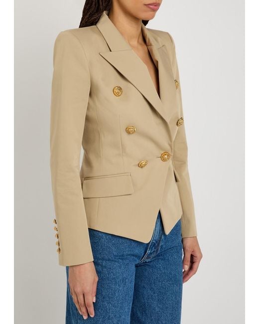 Balmain Natural Garbadine Jacket
