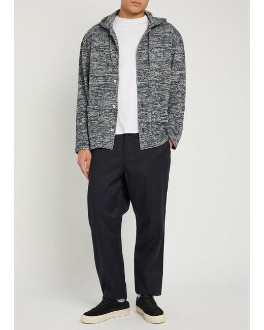 Officine Generale Gray Basile Cotton-Blend Jumper for men