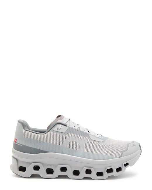 On Shoes White Cloudmster Void Mesh Sneakers for men