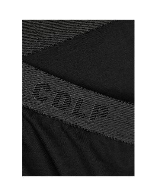 CDLP Black Stretch-Lyocell Boxer Briefs for men