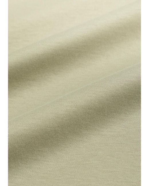 Raith Green Crew-Neck Cotton T-Shirt for men
