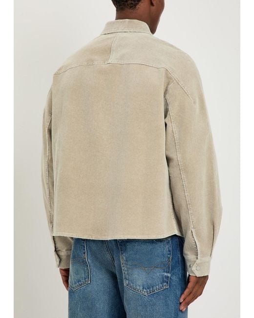 Represent Natural Sierra Corduroy Overshirt for men