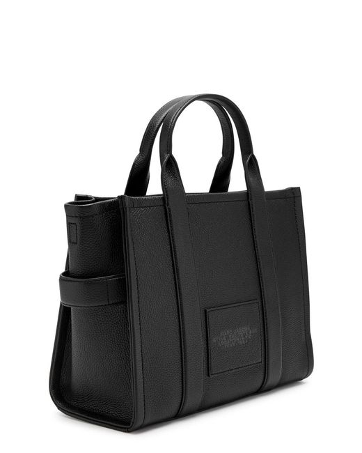 Marc Jacobs Black The Tote Medium Leather Tote