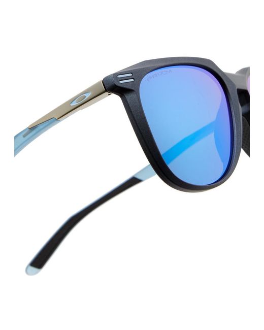 Oakley Blue Thurso Round-frame Sunglasses for men