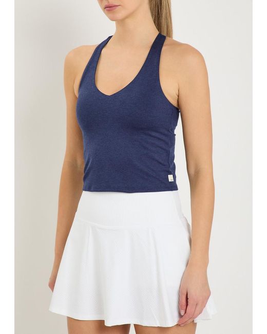 vuori Blue Halo Performance 2.0 Jersey Workout Tank Top