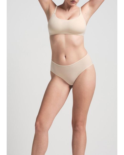 Skims Natural Stretch-Jersey Briefs