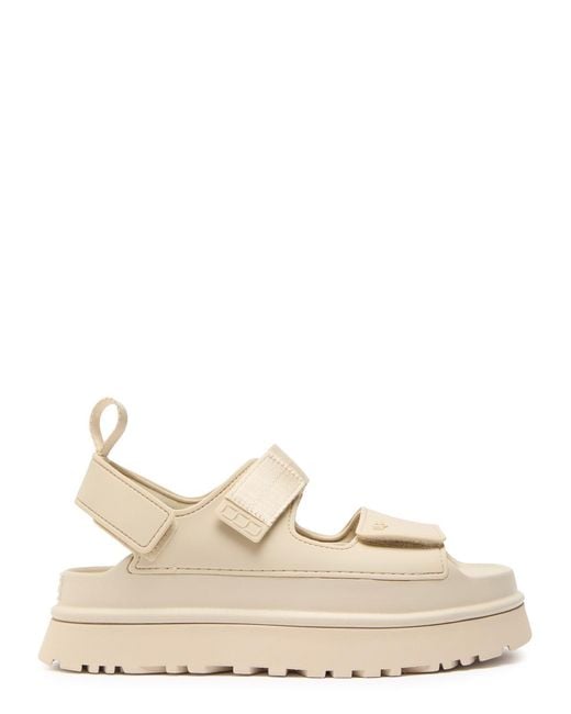 Ugg Natural Golden Glow Rubber Sandals