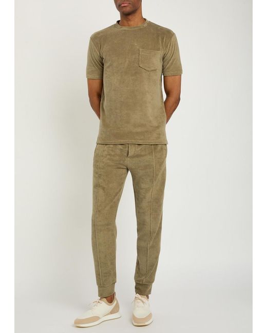 Aurélien Green Terry T-Shirt for men
