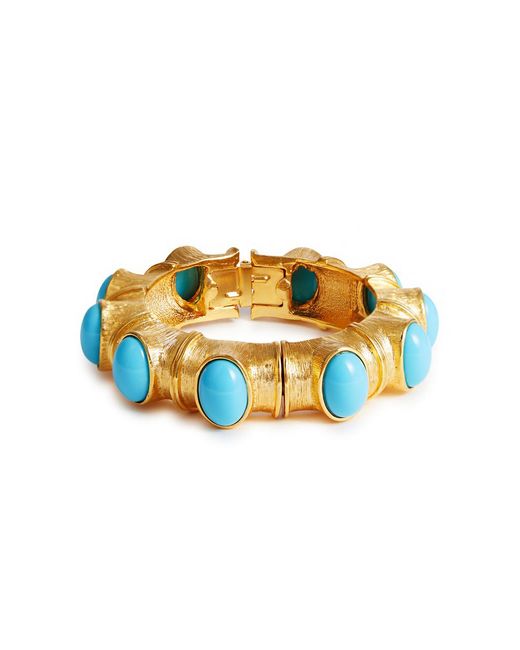 Kenneth Jay Lane Multicolor Cabochon-embellished Bracelet