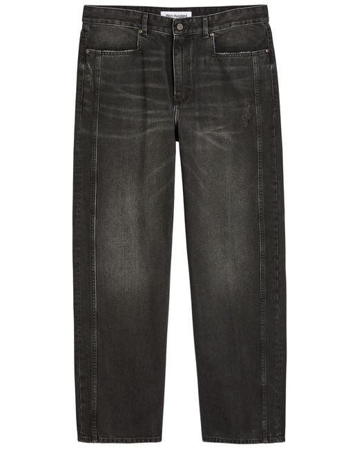Won Hundred Gray Cale Straight-Leg Jeans for men