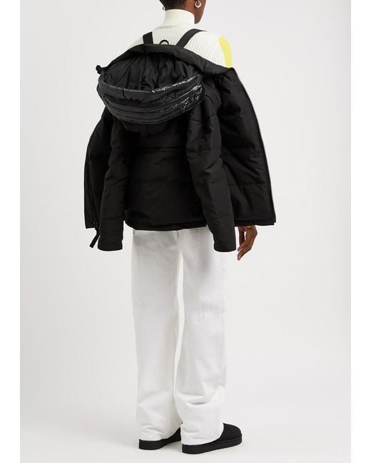 Canada Goose Black Chelsea Quilted Shell Parka