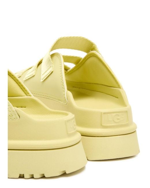 Ugg Yellow Golden Glow Rubber Sliders