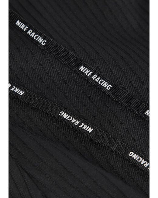 Nike Gray Aeroswift Dri-Fit Adv 1/2 Running Tights for men