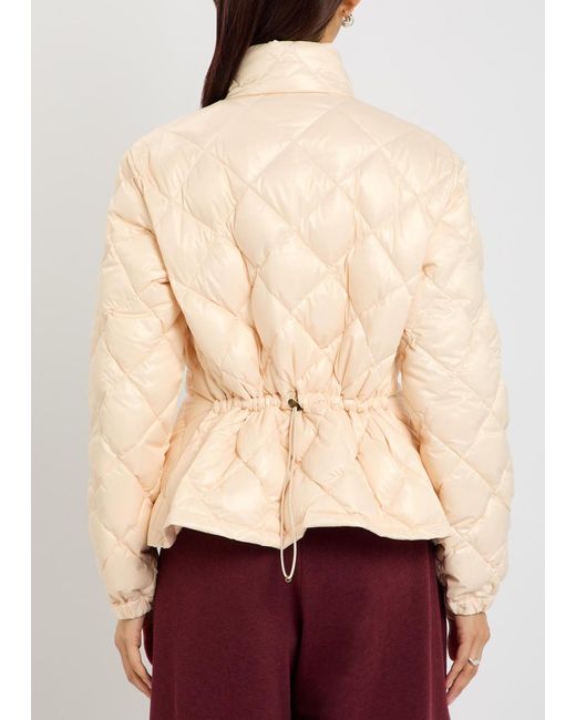 Moncler Natural Lavaret Quilted Nylon Jacket