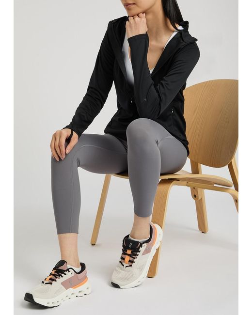 On Shoes Orange Cloud Runner 2 Panelled Knit Sneakers