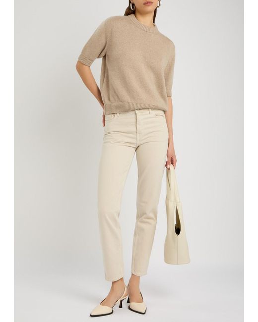 Khaite Natural Davin Cashmere Jumper