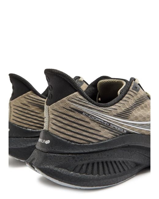 Saucony Gray Endorphin Speed 5 Mesh Sneakers for men