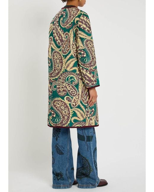 Etro Multicolor Reversible Jacquard Jacket