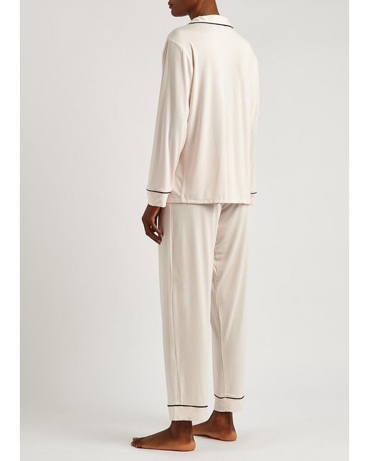 Eberjey Natural Gisele Jersey Pyjama Set
