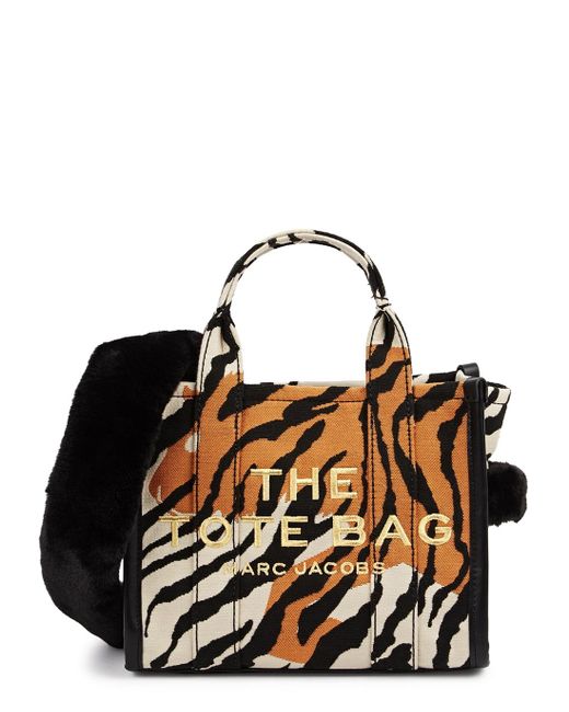 Marc Jacobs Orange The Year Of The Tiger Mini Jacquard Tote
