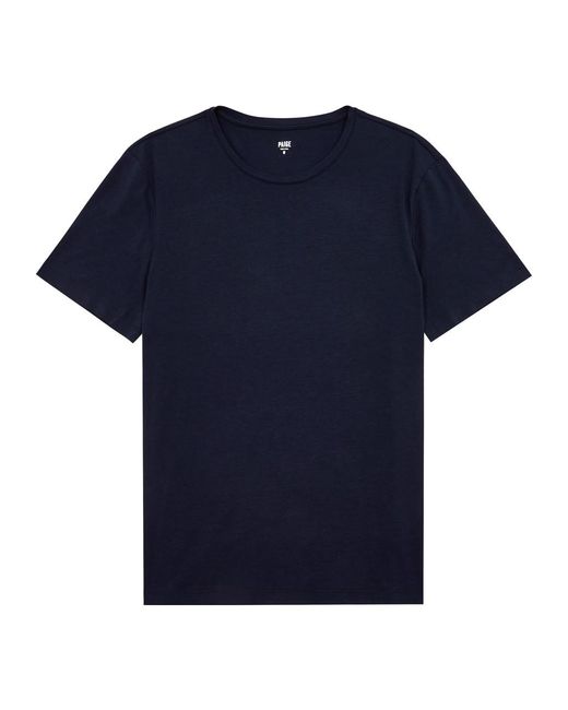 PAIGE Blue Cash Stretch-jersey T-shirt for men