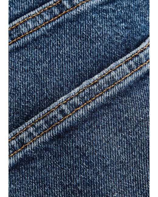 Agolde Blue 90S Pinch Waist Straight-Leg Jeans