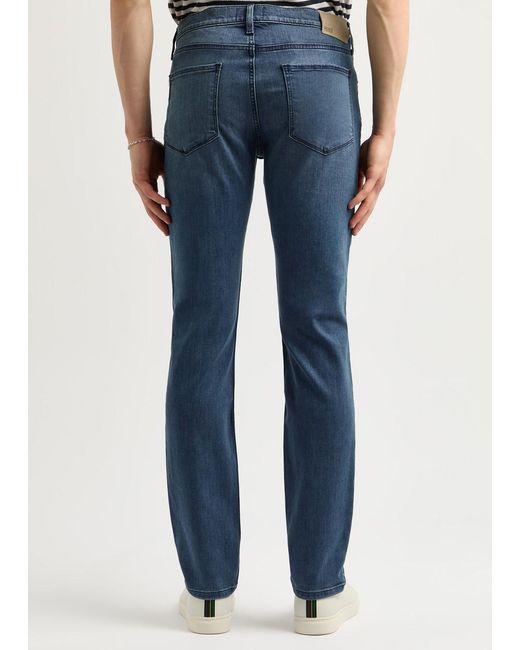 PAIGE Blue Lennox Slim-Leg Jeans for men