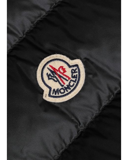 Moncler Black Rocoque Quilted Shell Gilet for men