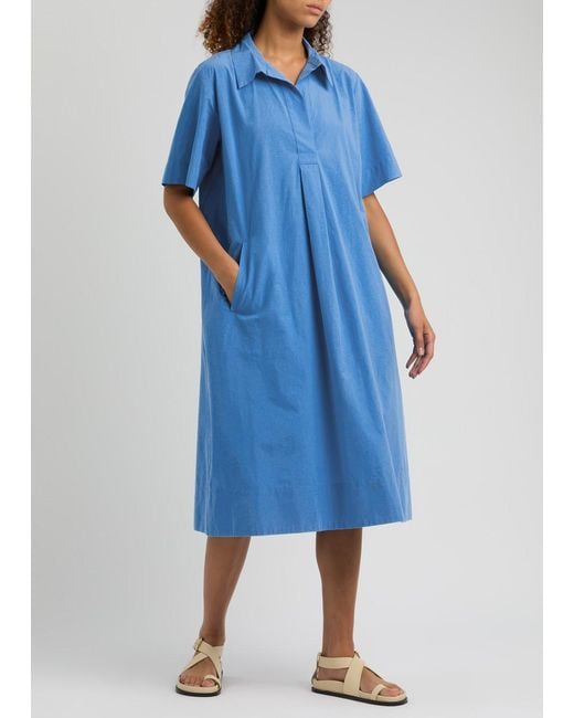 Eileen fisher blue dress hotsell