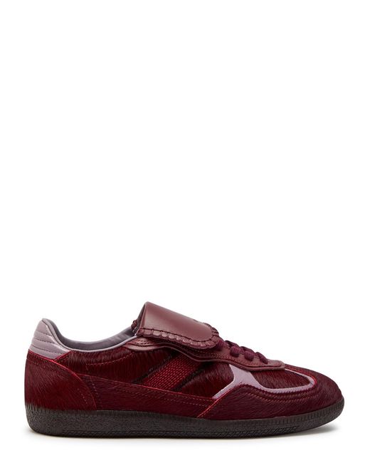 Alohas Purple Tb. 490 Panelled Calf-Hair Sneakers